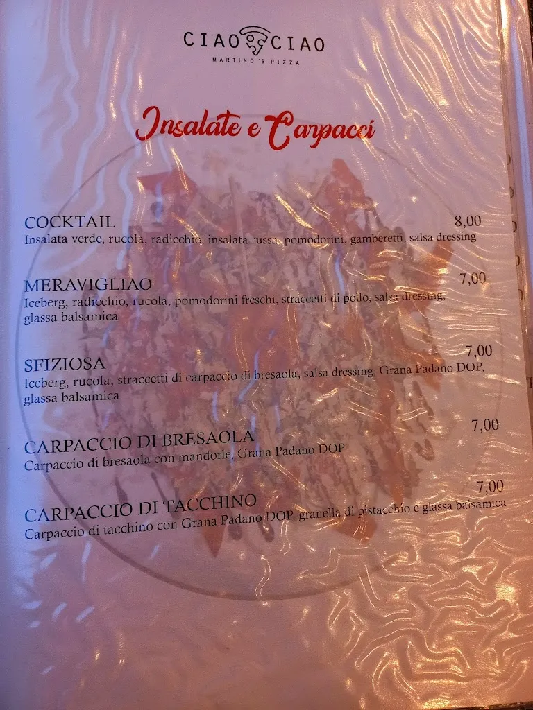Menu_Ciao Ciao Martino's Pizza_Mesagne_image_3