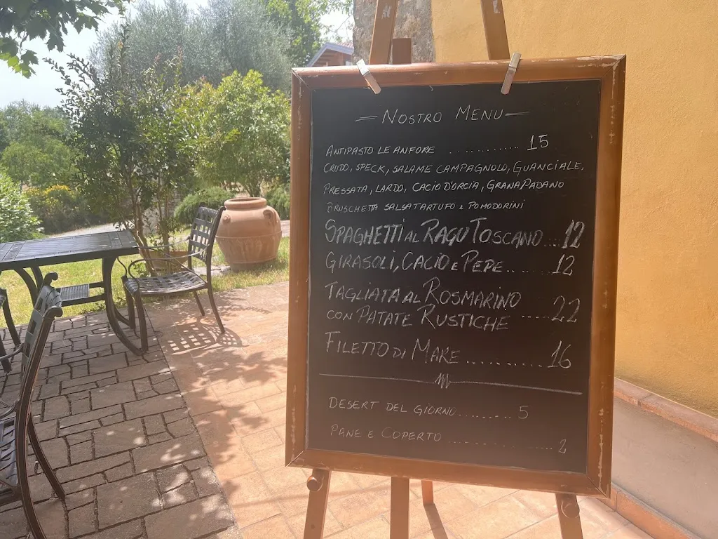 Menu_Ristorante @ Agriturismo Le Anfore_Sarteano_image_1
