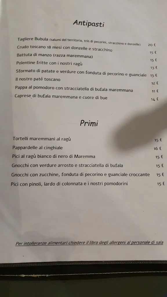 Menu_Bubula, Cucina di Maremma_Scarlino_image_3