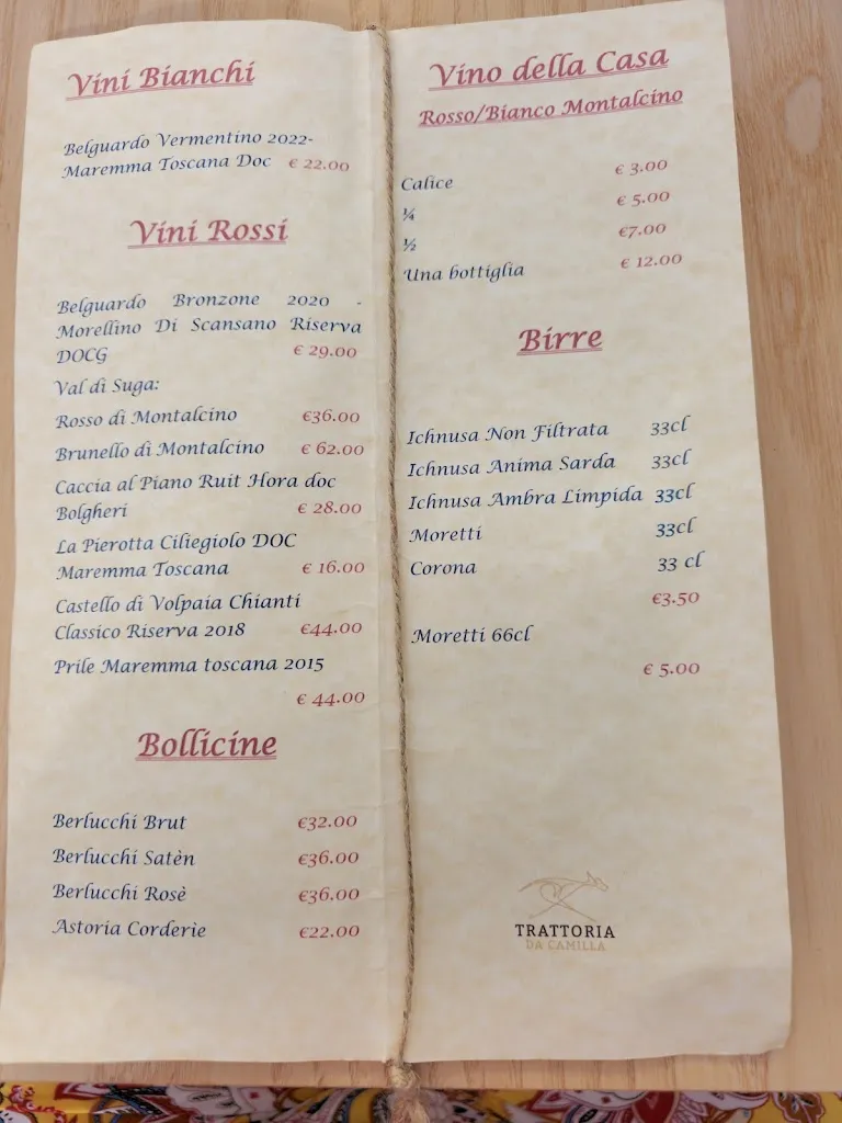 Menu_Trattoria da Camilla_Scarlino_image_1