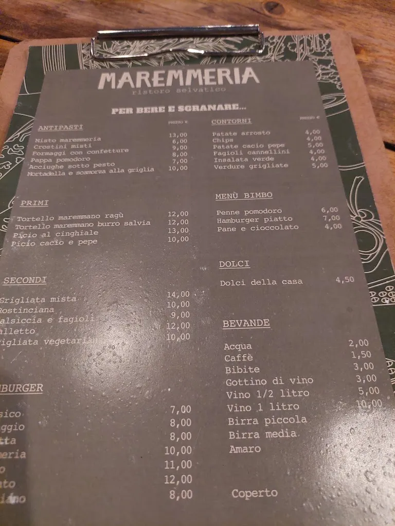 Menu_Maremmeria • ristoro selvatico_Scarlino_image_2