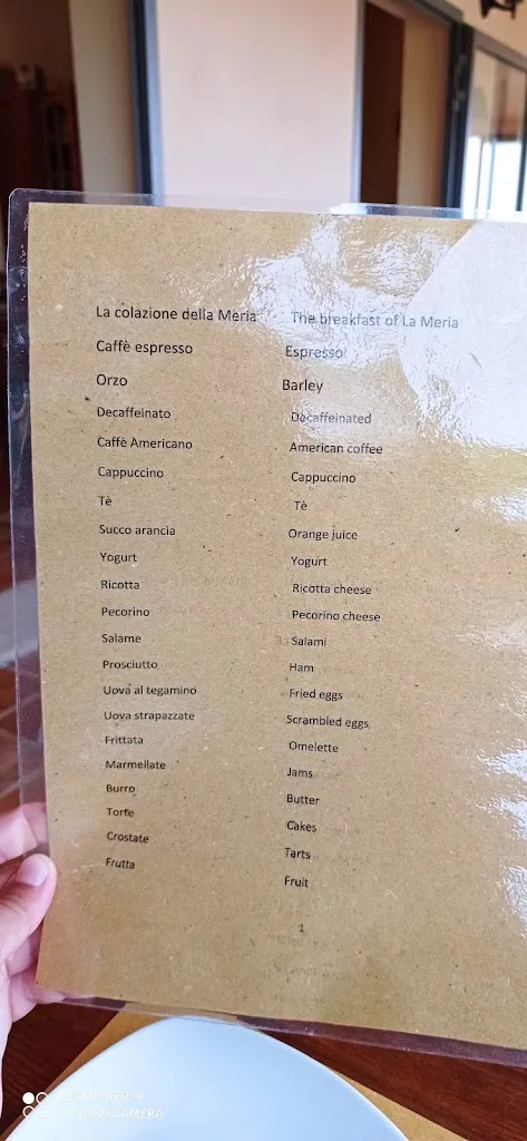 Menu_Ristorante @ Agriturismo La Meria_Semproniano_image_2