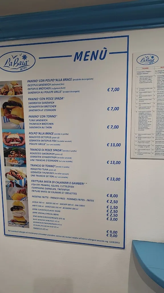 Menu_LA BAIA Braceria di Mare_Mesagne_image_2