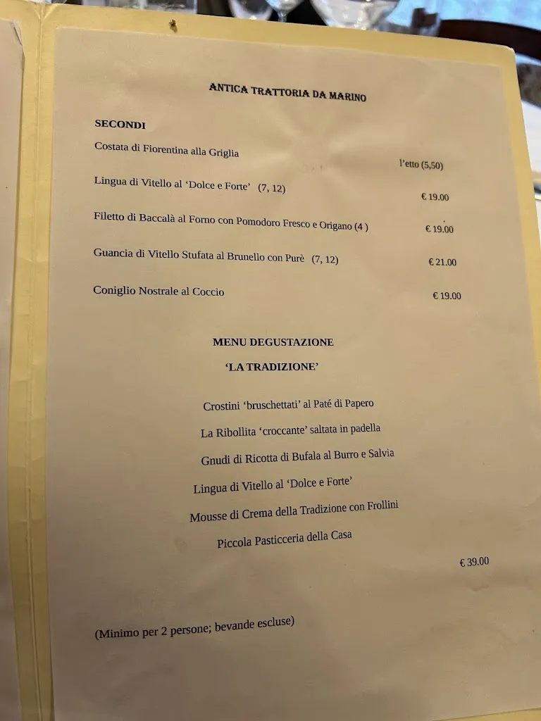 Menu_Trattoria Da Marino_Serravalle Pistoiese_image_1