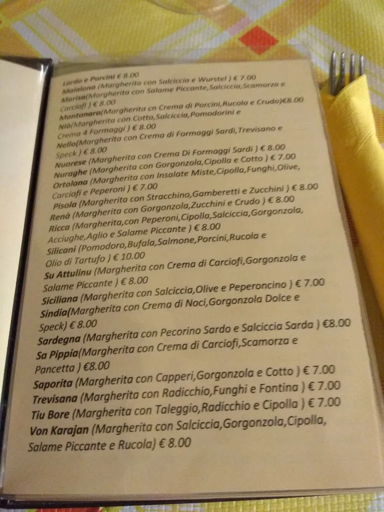 Menu_Pizzeria Il Nuraghe_Seravezza_image_2
