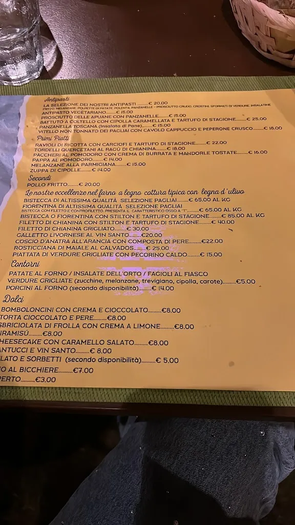 Menu_Osteria A' Pagliai_Seravezza_image_4