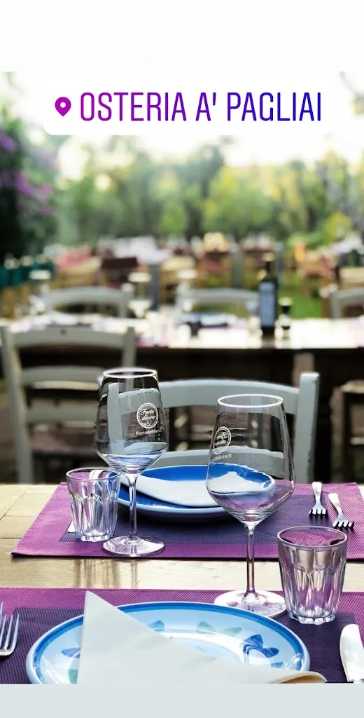 Osteria A' Pagliai restaurant in Seravezza