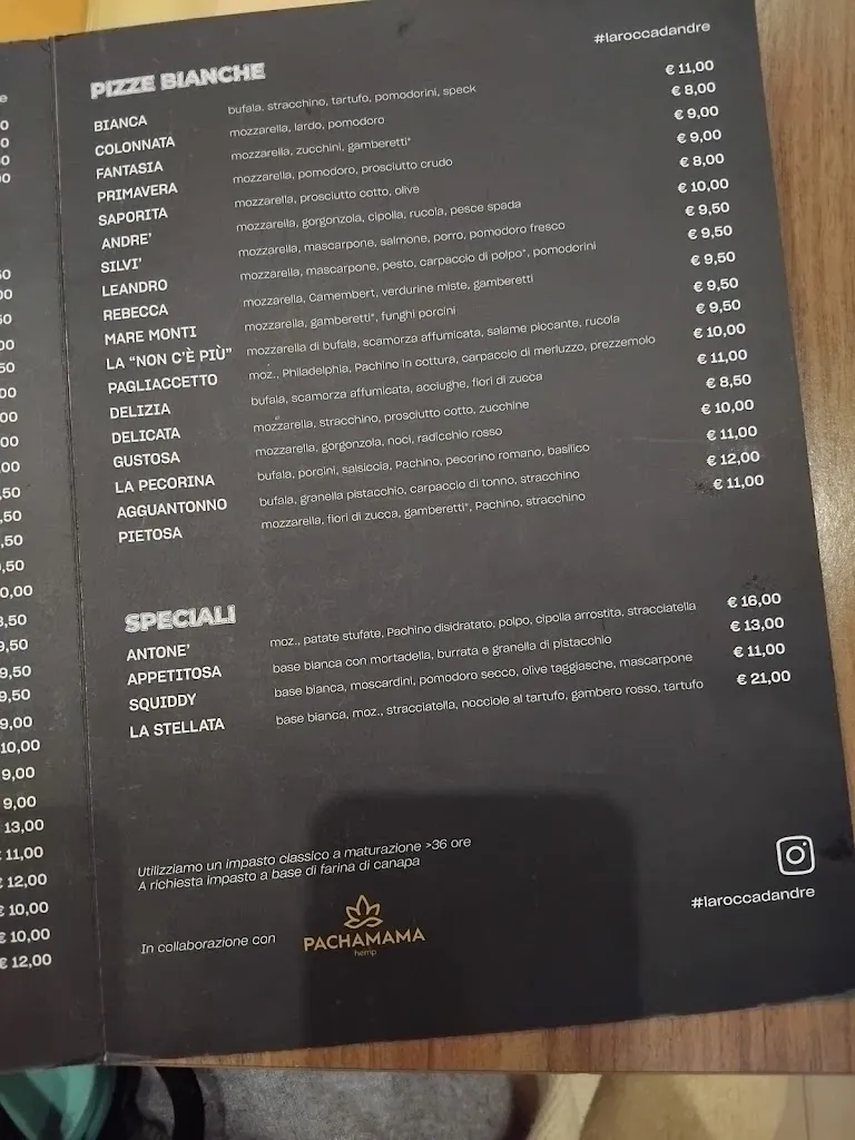 Menu_Pizzeria La Rocca_Seravezza_image_1