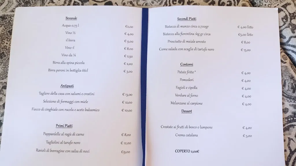 Menu_La Vecchia Baracchina_Sillano_image_1