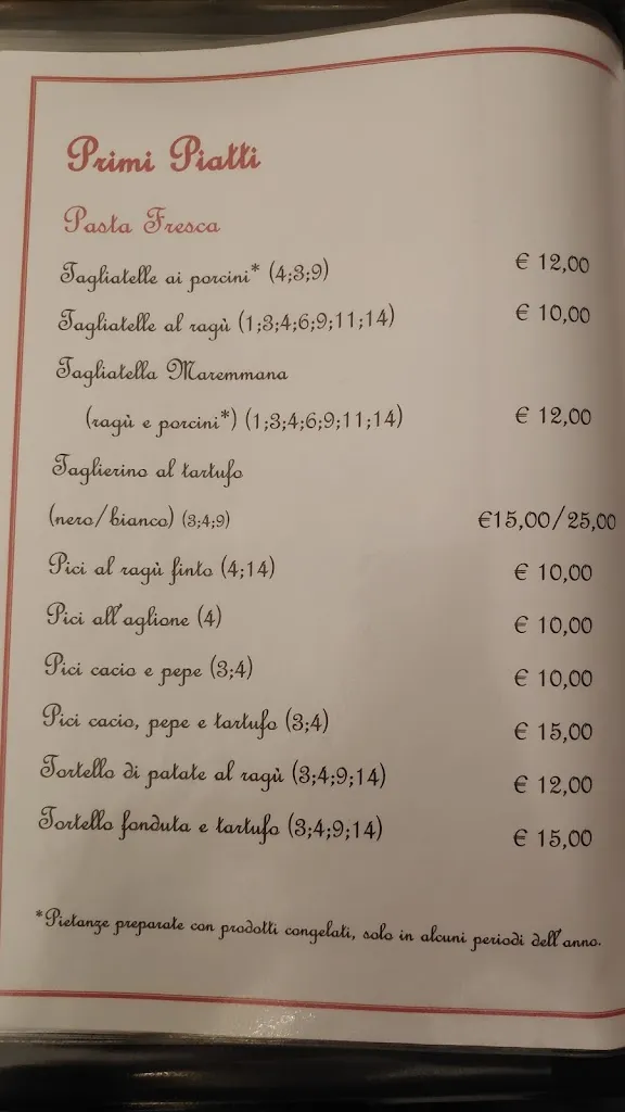 Menu_Ciccio Pennello Osteria_Sesto Fiorentino_image_1