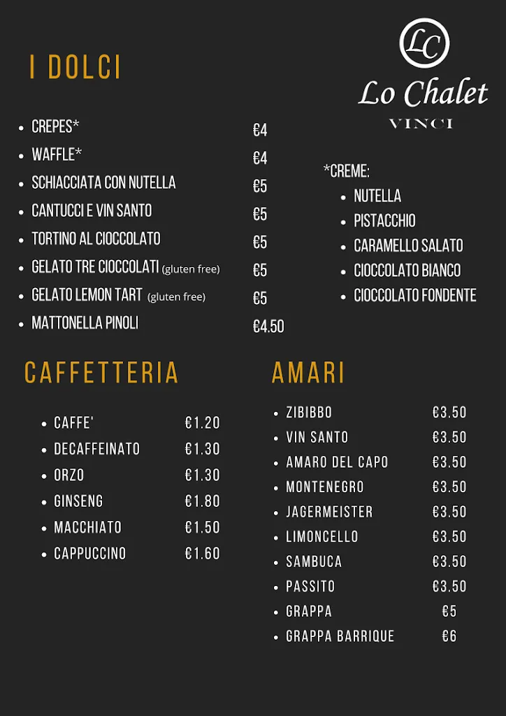 Menu_Lo Chalet - Vinci_Spicchio-Sovigliana_image_4