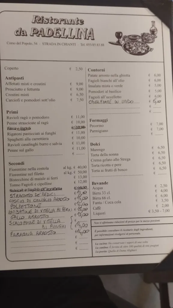 Menu_Ristorante da Padellina_Strada in Chianti_immagine_3