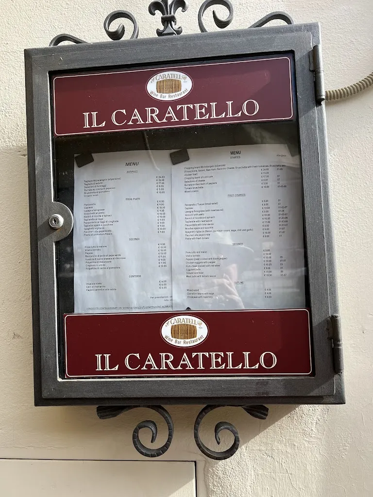 Menü_Il Caratello_Tavarnelle Val di Pesa_Bild_4