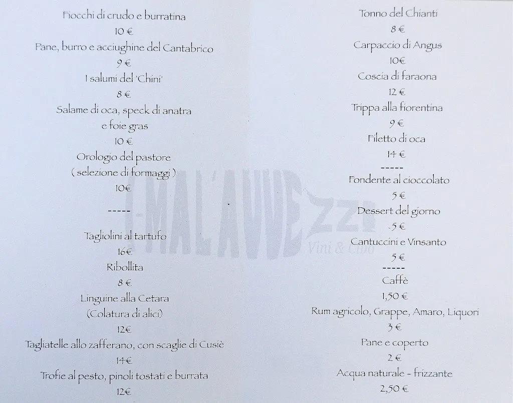 Menu_I Mal`Avvezzi- Enoteca del pesce_Tavarnuzze_image_2