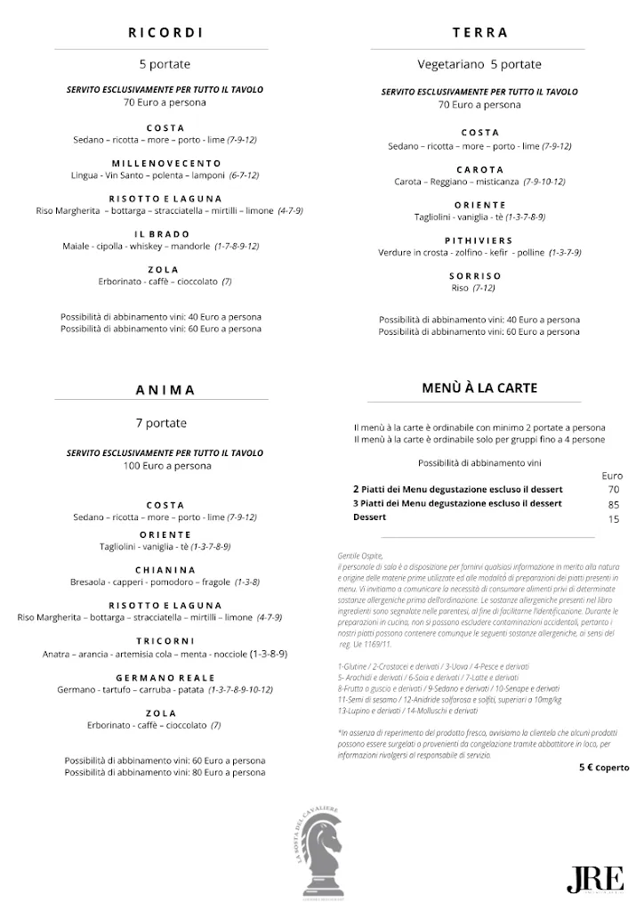 Menu_La Sosta del Cavaliere - fine dining a Torri Sovicille_Sovicille_image_1