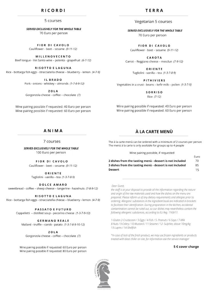 Menu_La Sosta del Cavaliere - fine dining a Torri Sovicille_Sovicille_image_3