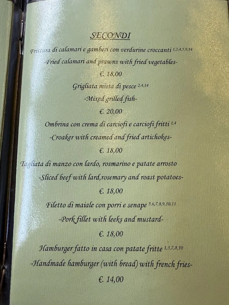Menu_LA FORESTERIA RISTORANTE_Sovicille_image_2