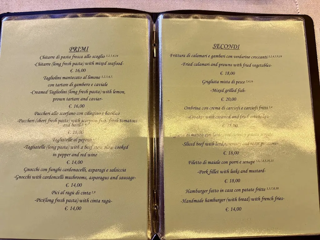 Menu_LA FORESTERIA RISTORANTE_Sovicille_image_4