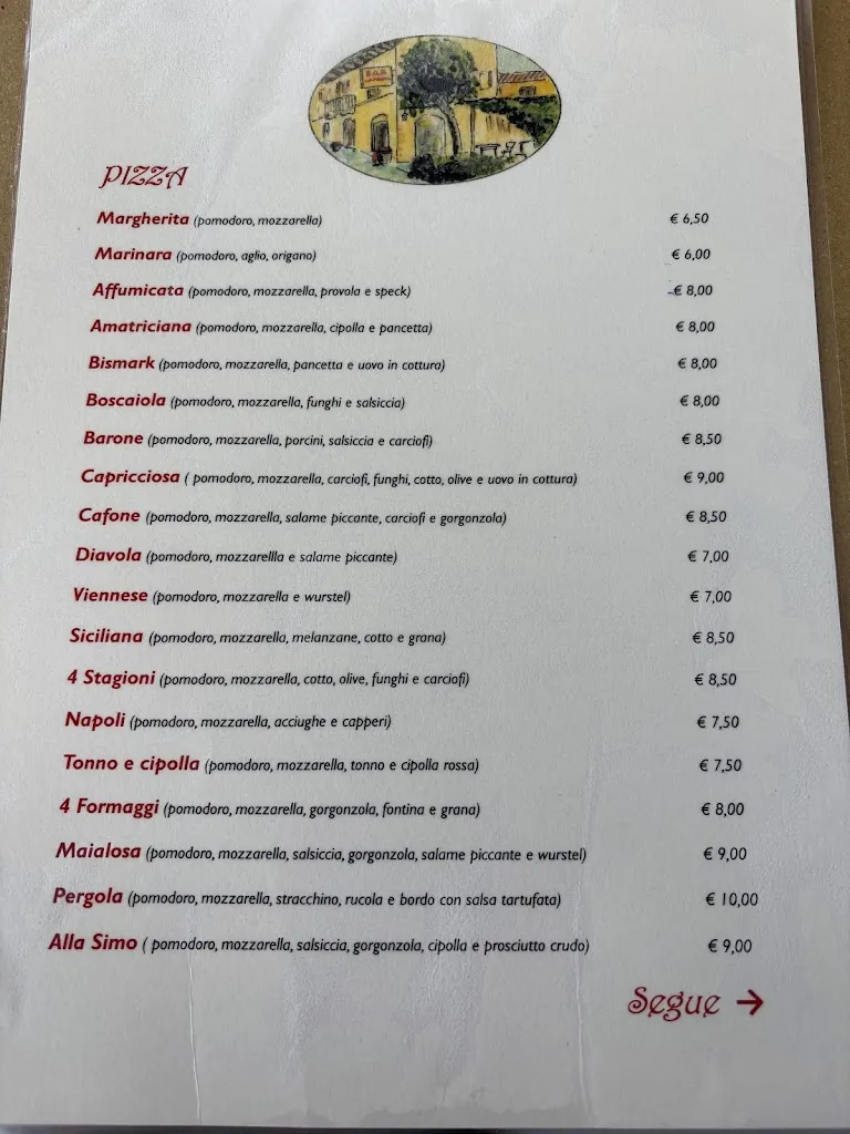 Menu_Bar La Pergola_Sovicille_image_1