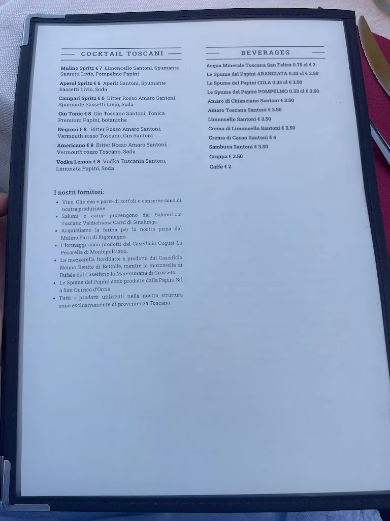 Menu_Pizzeria il Vecchio Mulino_Torrenieri_image_1