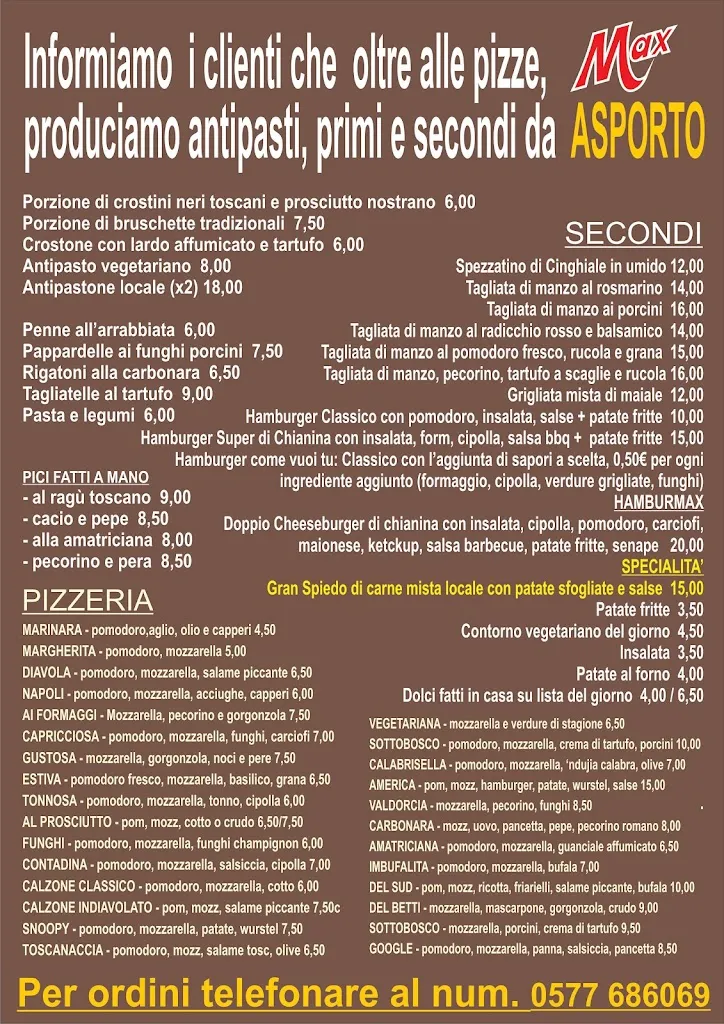 Menu_MAX Food & Music_Torrita di Siena_image_1