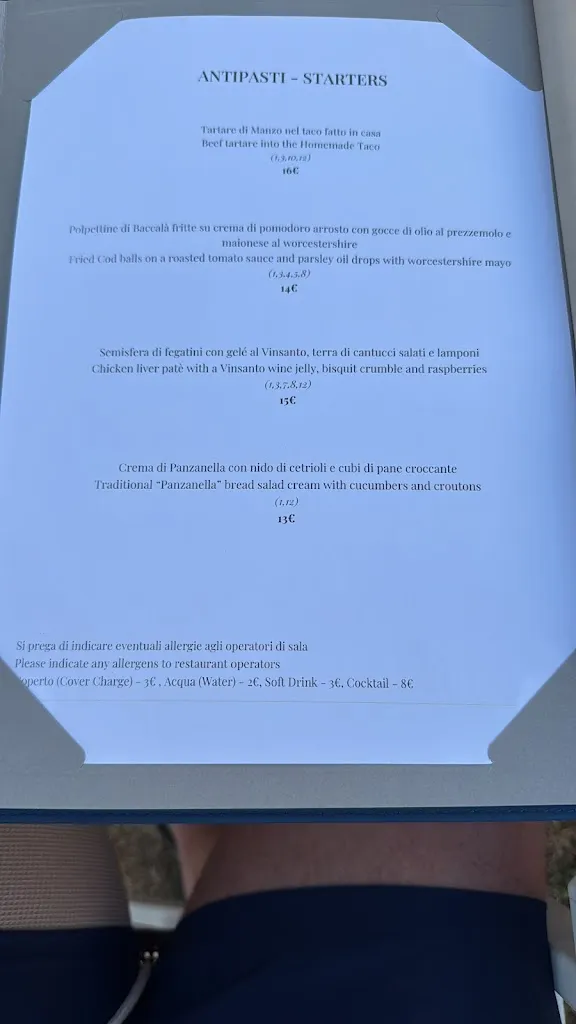 Menu_La Fornace de' Medici_Vaglia_image_3