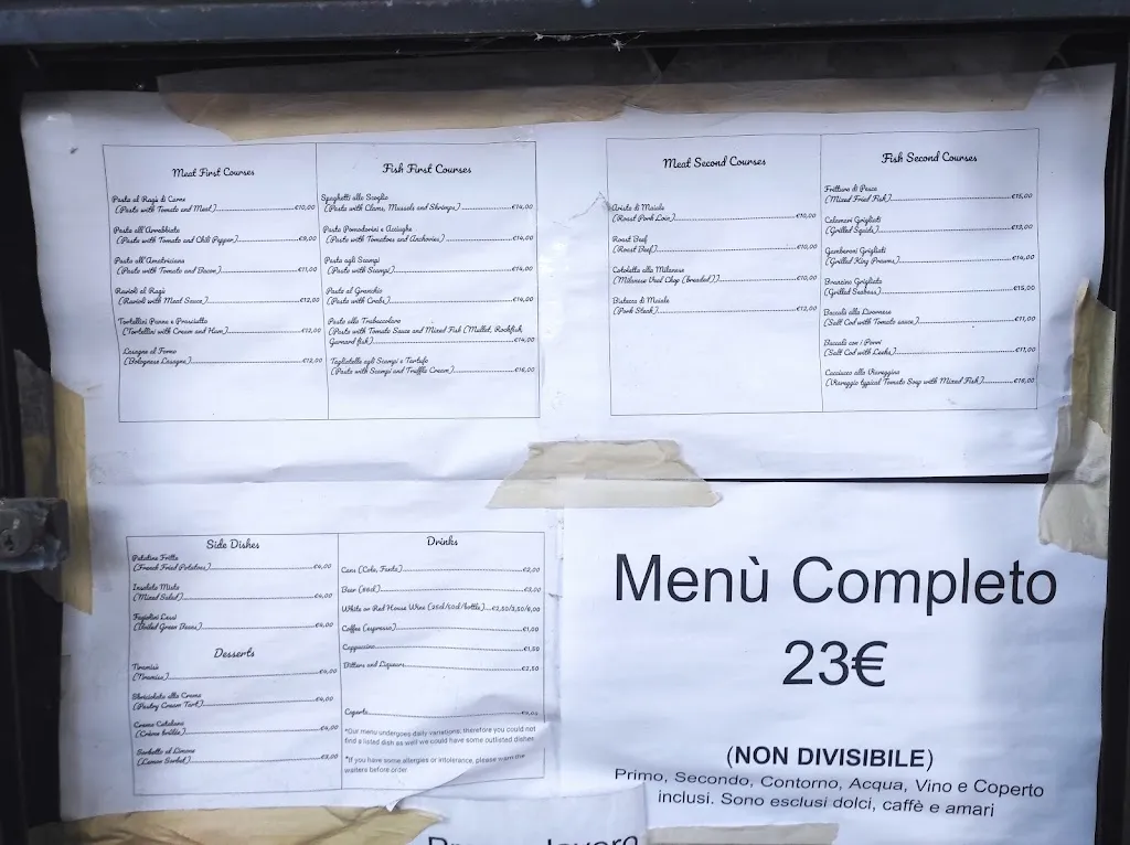 Menu_Ristorante Trattoria Rosticceria Da O' Dino - Carne e Pesce Torre del Lago - Take Away_Torre del Lago Puccini_image_2