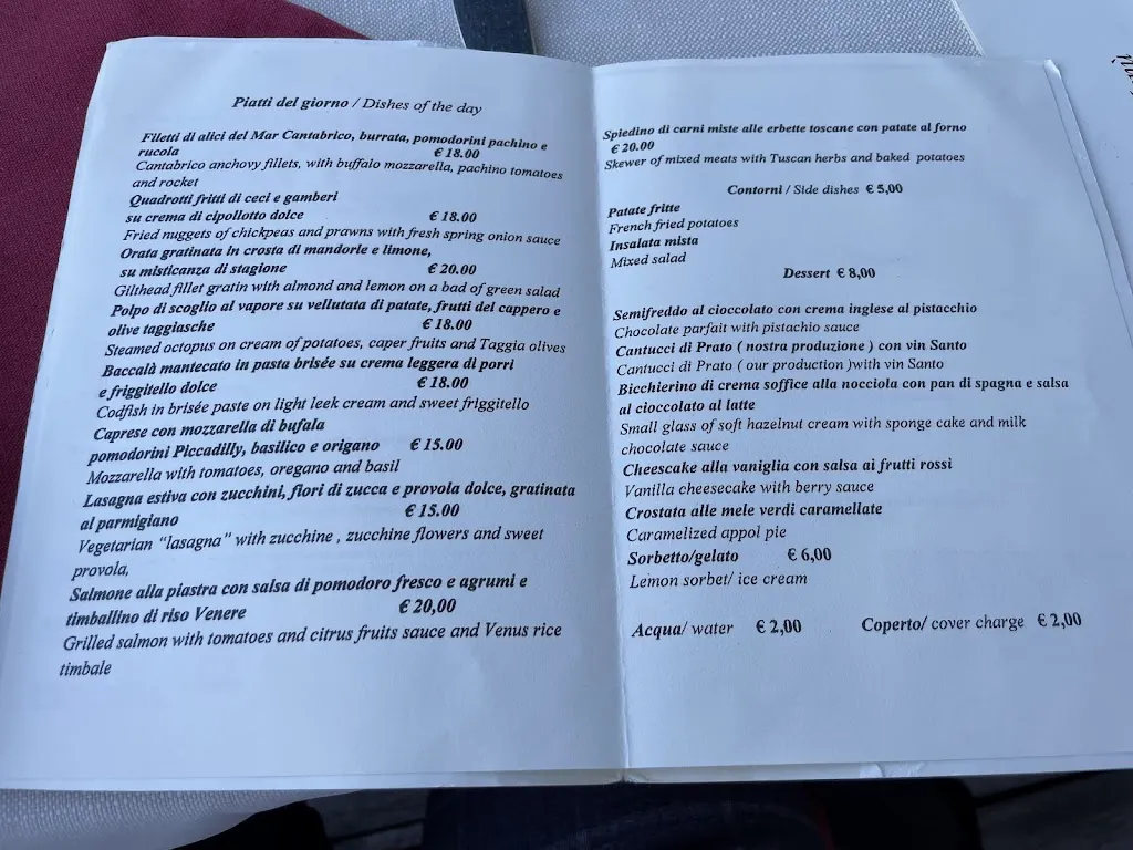 Menu_Chalet del Lago_Torre del Lago Puccini_image_3