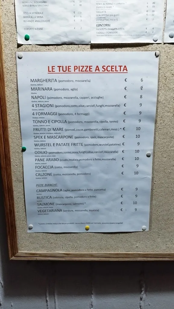 Menu_Trattoria Pizzeria Odilio_Torre del Lago Puccini_image_2