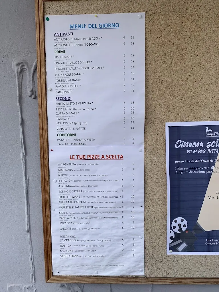 Menu_Trattoria Pizzeria Odilio_Torre del Lago Puccini_image_3