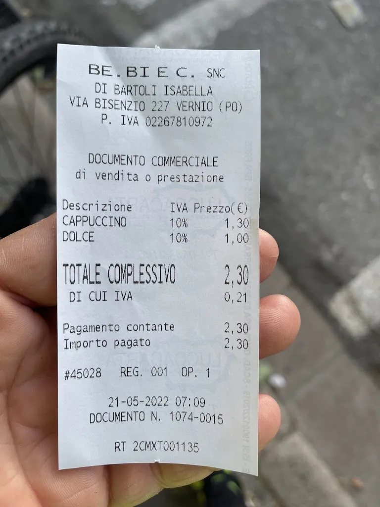 piero genduso_Bar Italia_Vernio_review