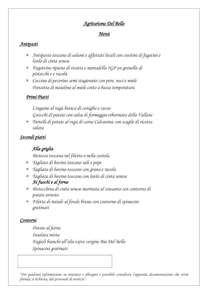 Menu_Agriturismo Del Bello_Vaiano_image_3