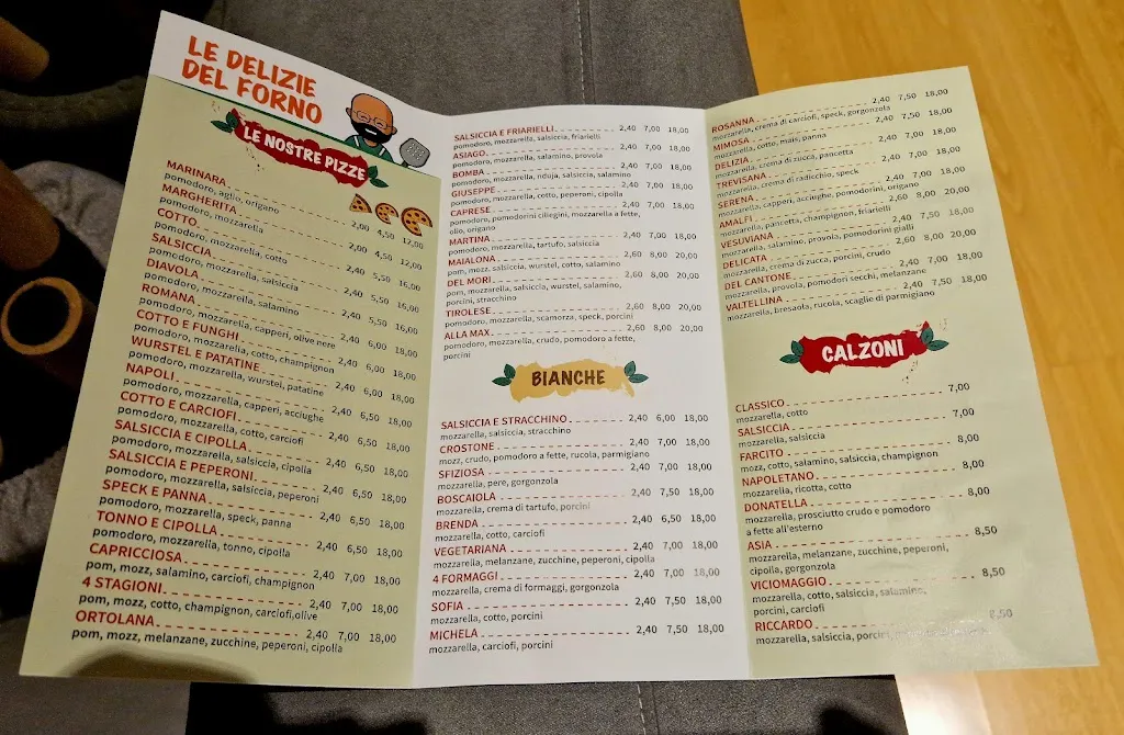 Menu_Pizzeria Le Delizie del Forno_Viciomaggio_image_1