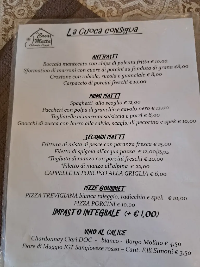 Menu_La Casa Matta_Vicchio_image_1