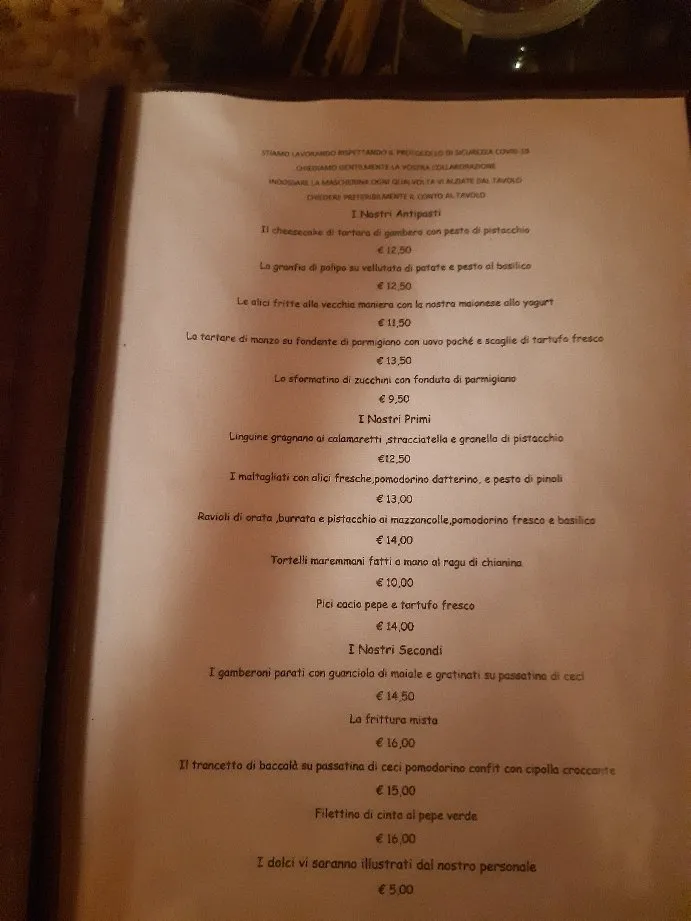 Menu_Ristorante Il Tarlo Di Turchi Simone_Vignale Riotorto_image_1