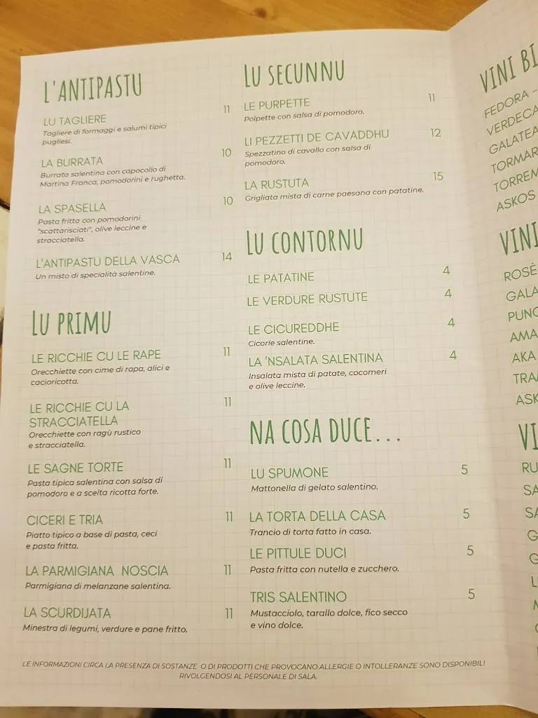 Menu_Trattoria La Vasca 1562_Morciano di Leuca_image_3