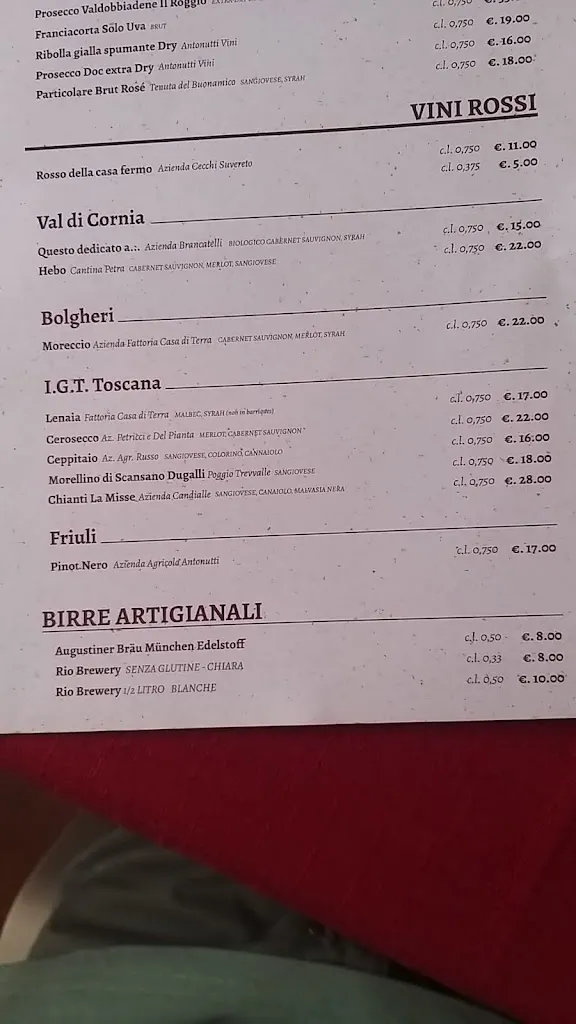 Menu_Ristorante Il Tiramestoli Di Vannini Stefano_Vignale Riotorto_immagine_1