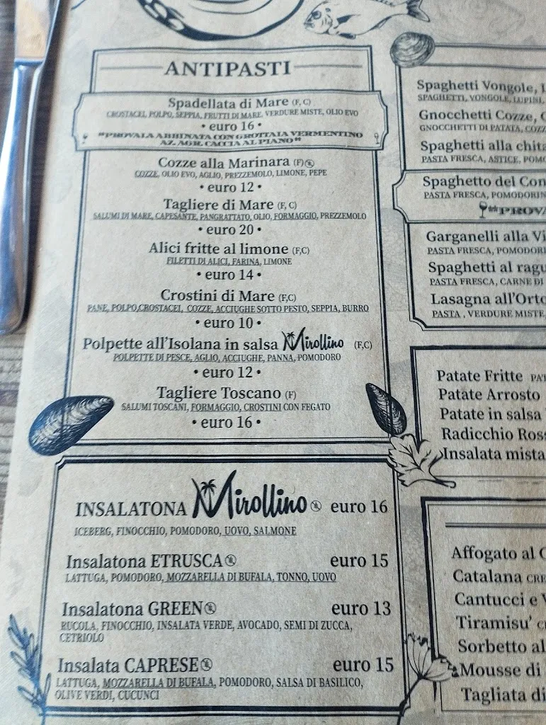 Menu_Mirollino Beach_Vignale Riotorto_image_4