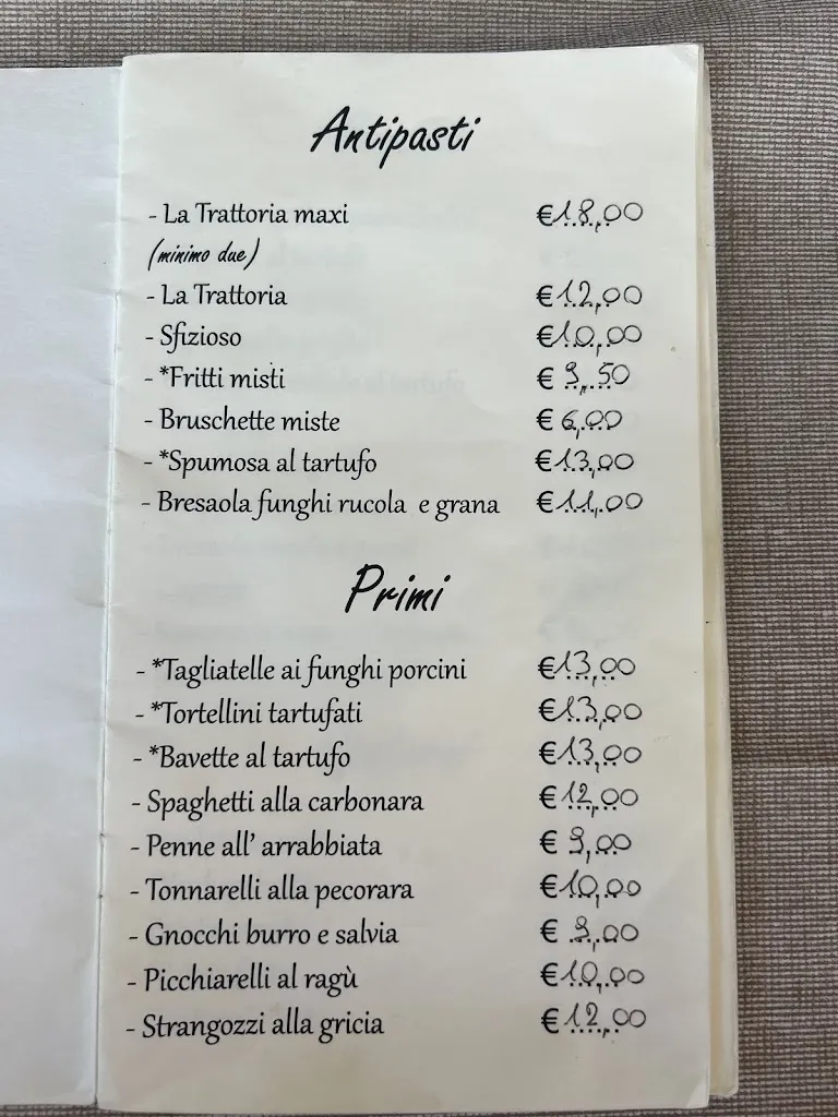 Menu_La Trattoria Primi Piatti Pizzeria_Acquasparta_image_2