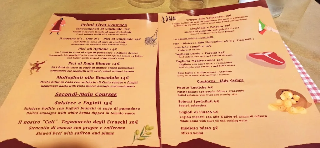 Menu_Osteria La Pace Volterra_Volterra_image_1