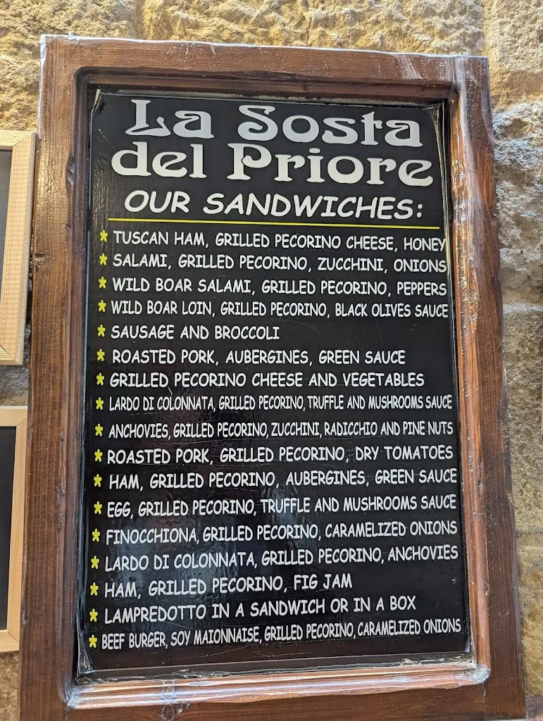 Menu_La Sosta del Priore_Volterra_image_1