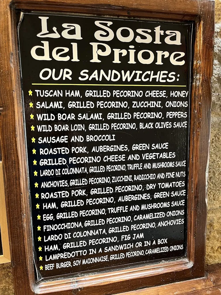 Menu_La Sosta del Priore_Volterra_image_2