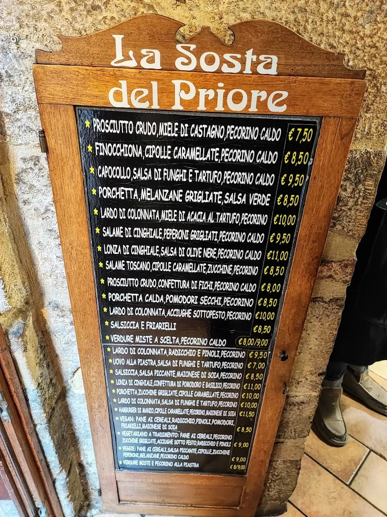 Menu_La Sosta del Priore_Volterra_image_3