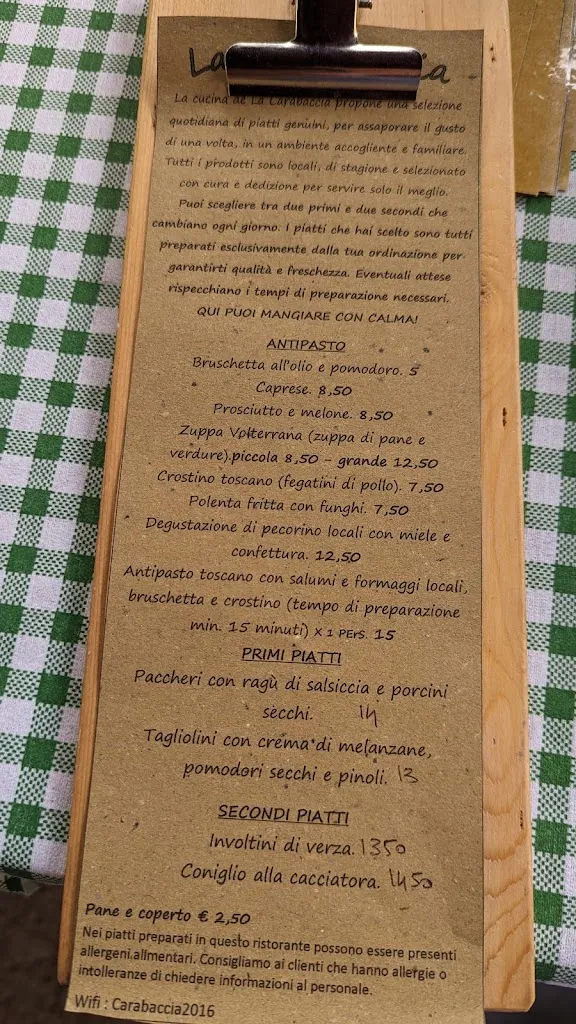 Menu_La Carabaccia_Volterra_image_1