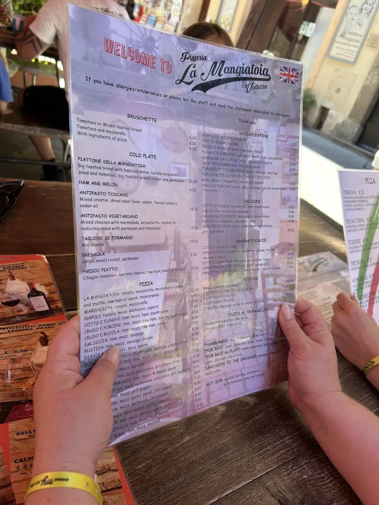 Menu_La Mangiatoia_Volterra_image_1