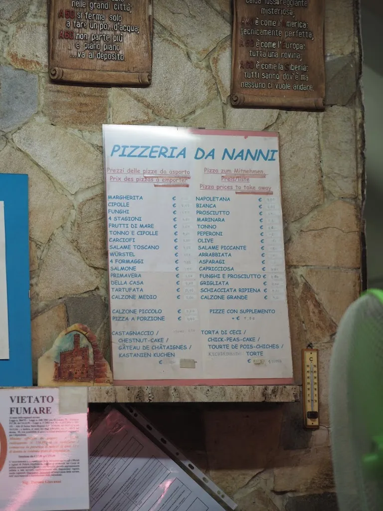 Menu_Pizzeria Da Nanni_Volterra_image_3