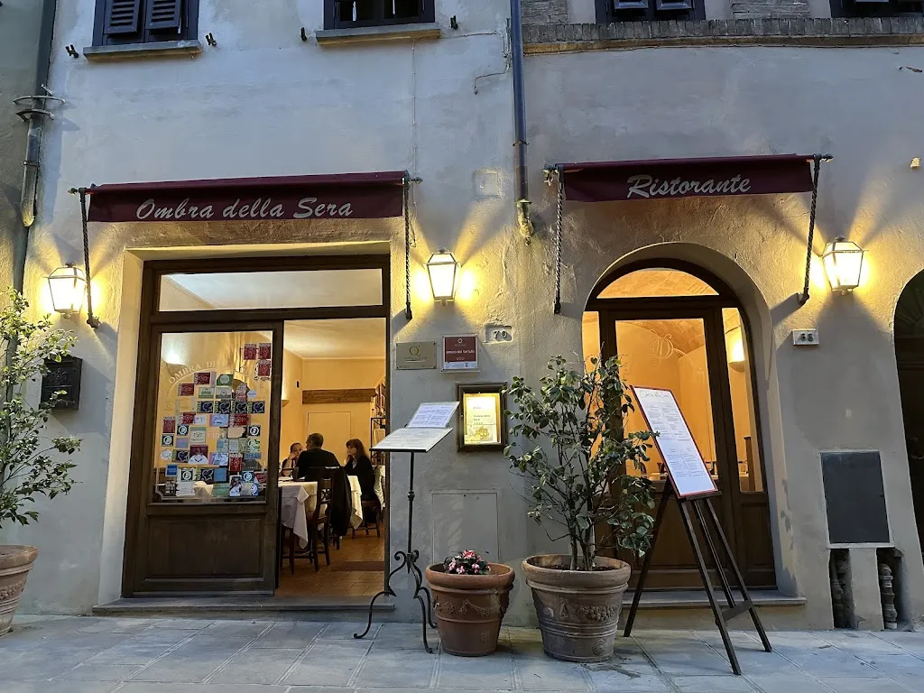 Ombra della Sera restaurant in Volterra