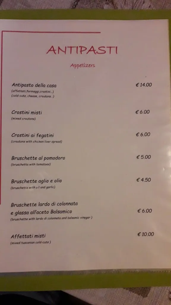 Menu_Trattoria Pizzeria Le Balze_Volterra_image_3