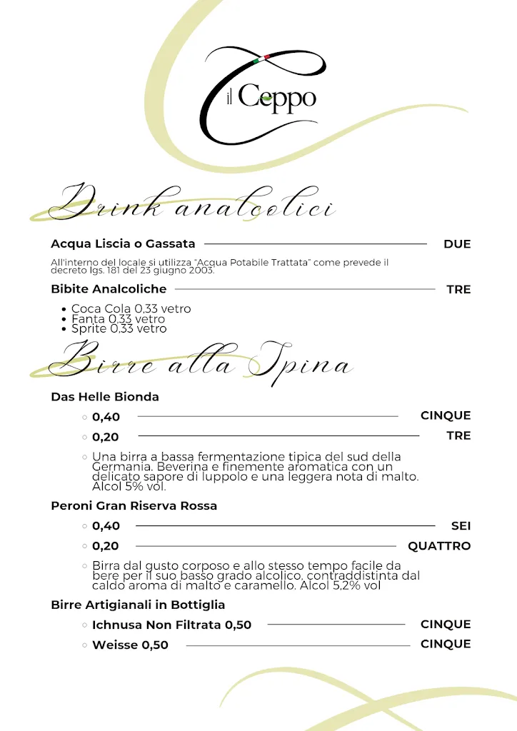 Menu_Il Ceppo Ristorante - Pizzeria_Avigliano Umbro_image_4