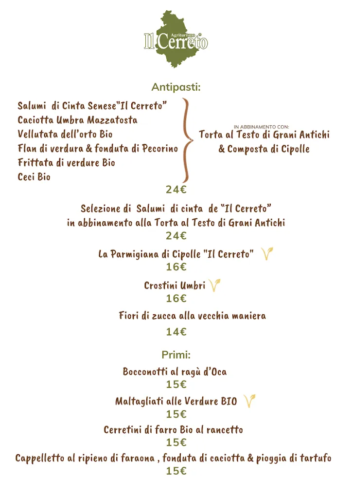 Menu_Ristorante Agriturismo Il Cerreto_Bettona_image_2